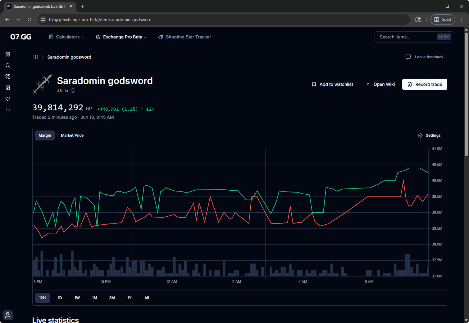 Exchange Pro Platform Screenshot