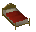Wooden bed