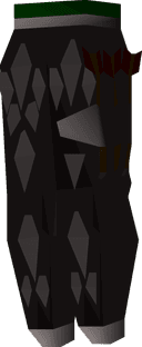 Black d'hide chaps (t)