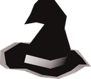 Black wizard hat (t)