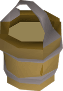 Bucket of sand