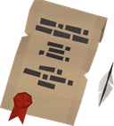 Contract of glyphic attenuation