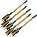 Headless atlatl dart