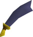 Mithril scimitar