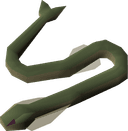 Raw cave eel