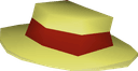 Red boater