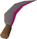 Red topaz machete