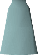 Turquoise robe bottoms