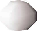 White bead