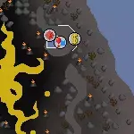 Map thumbnail of Fossil Island Volcanic Mine entrance