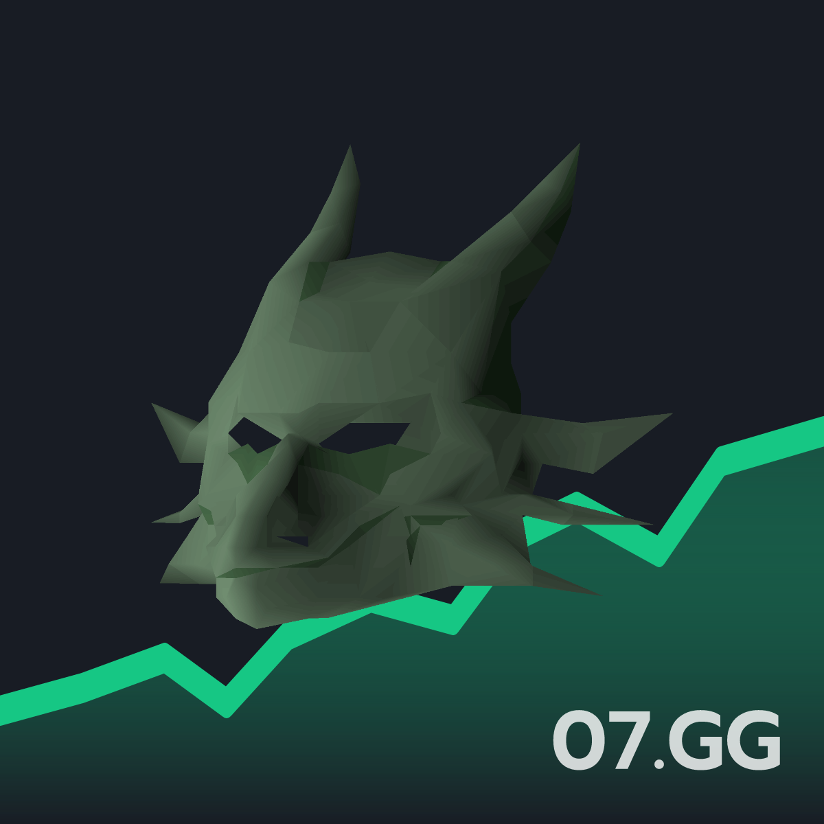 Adamant dragon mask - Live OSRS GE Price