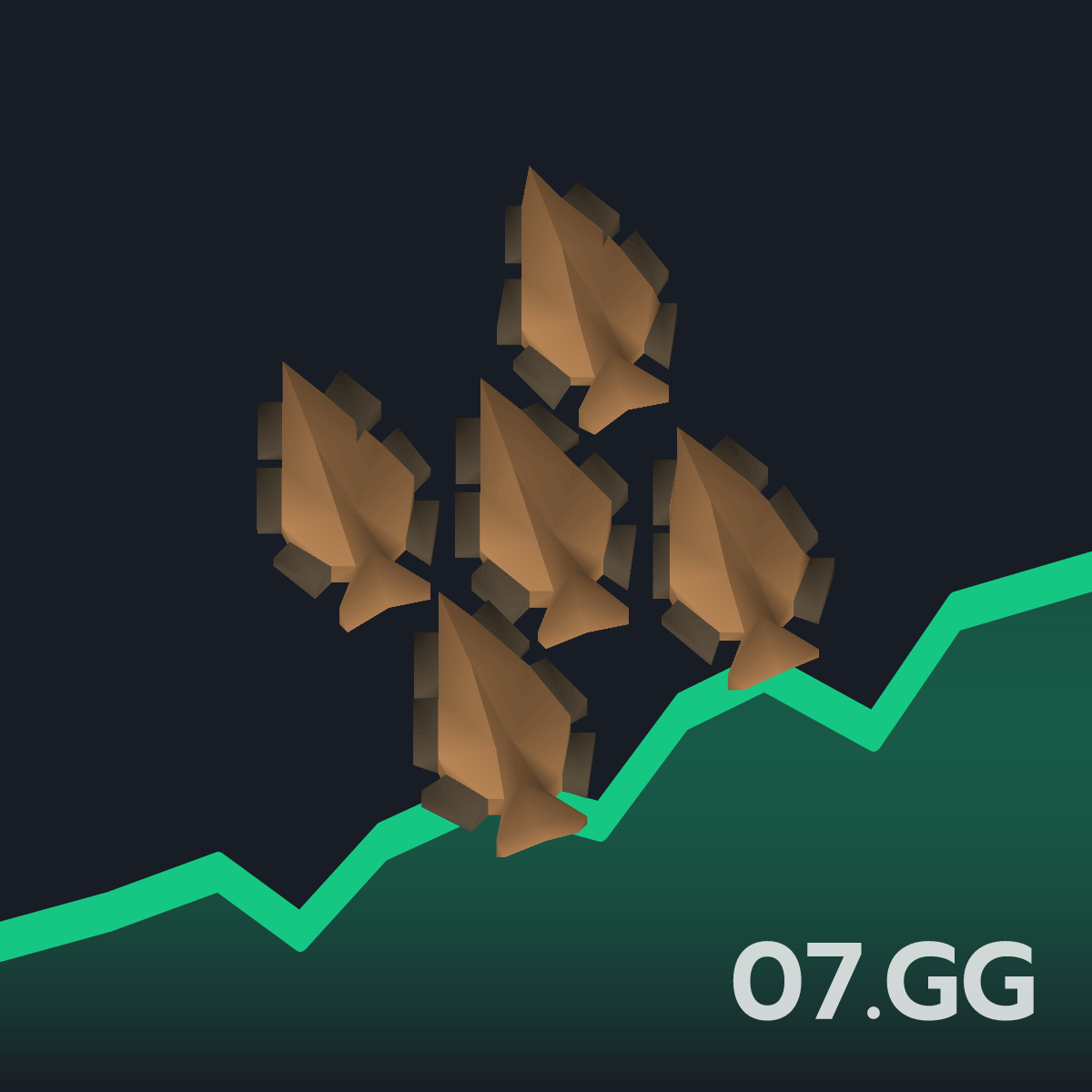 Hunter spear tips Live OSRS GE Price