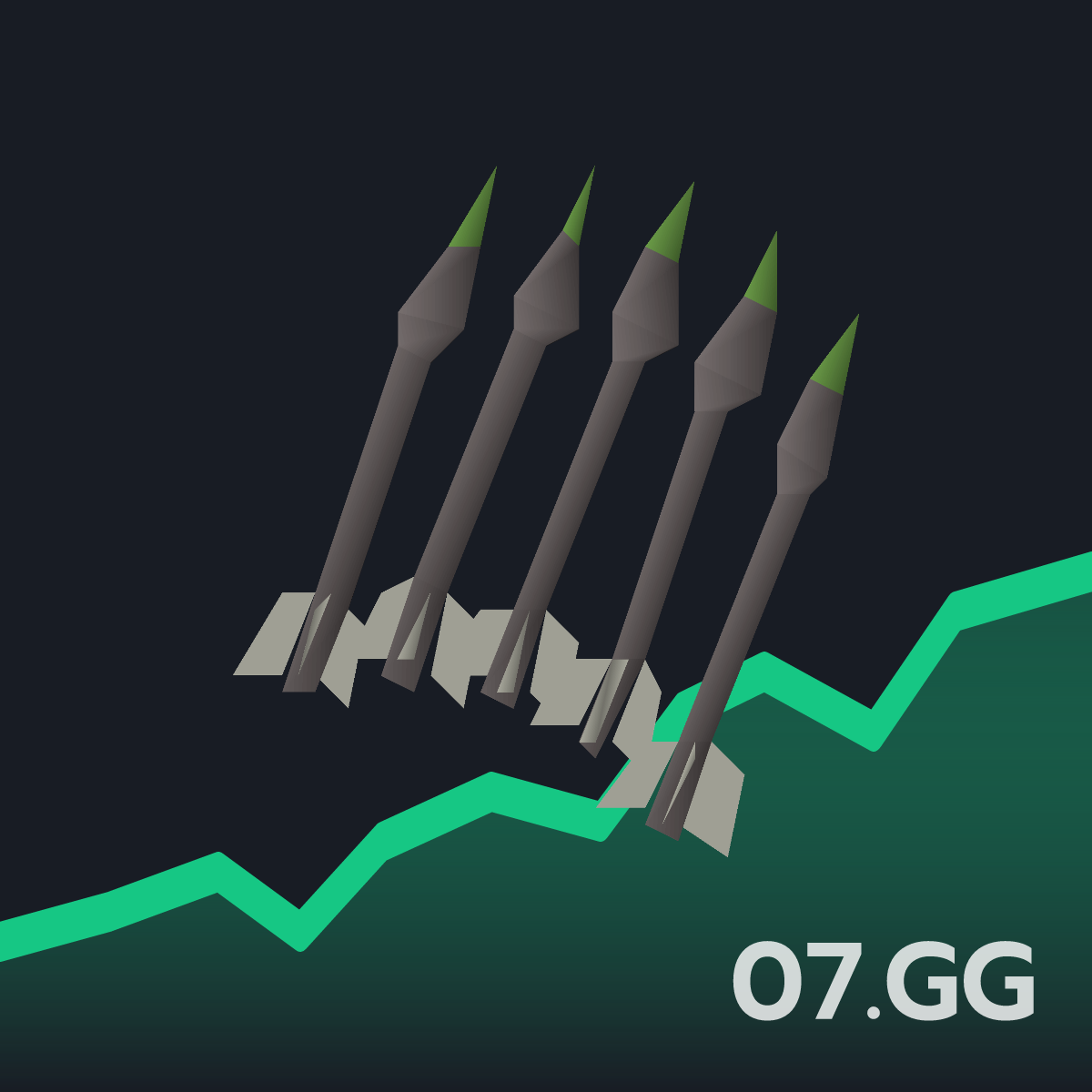 Iron bolts (p++) - Live OSRS GE Price