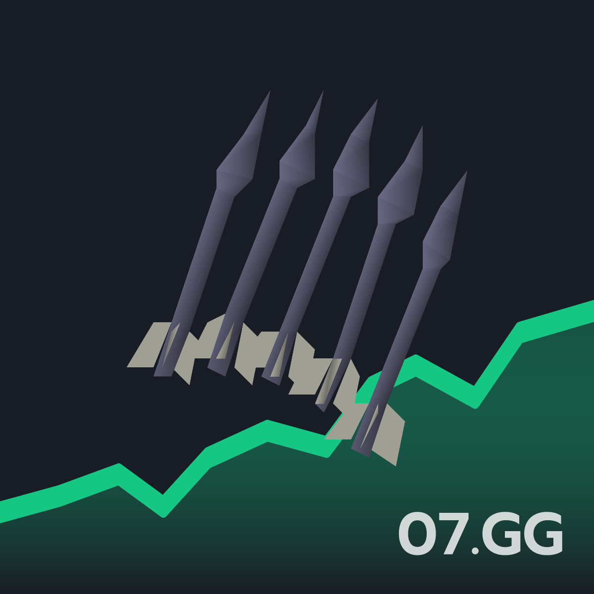 Mithril bolts Live OSRS GE Price