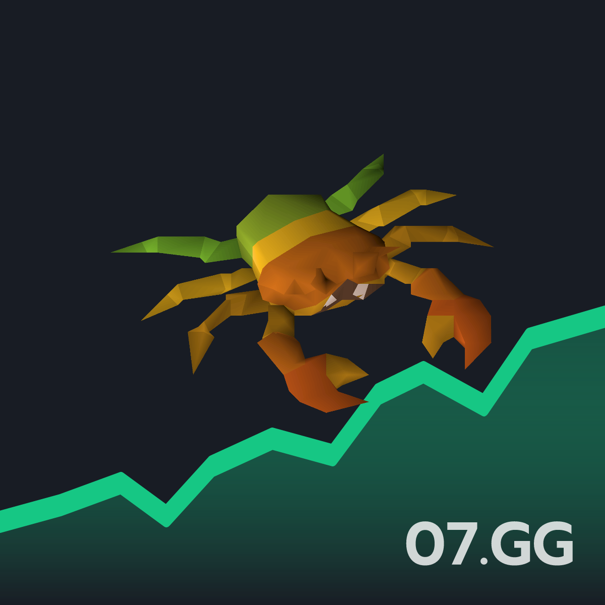 Rainbow crab (3) - Live OSRS GE Price