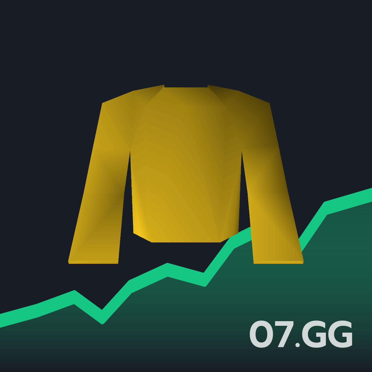 Yellow robe top - Live OSRS GE Price