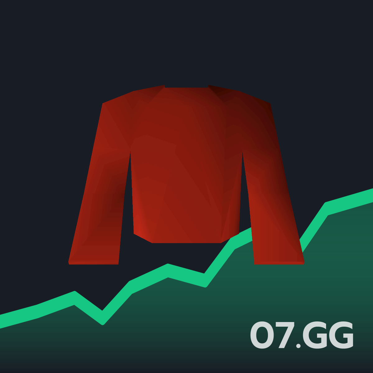 Zamorak monk top Live OSRS GE Price