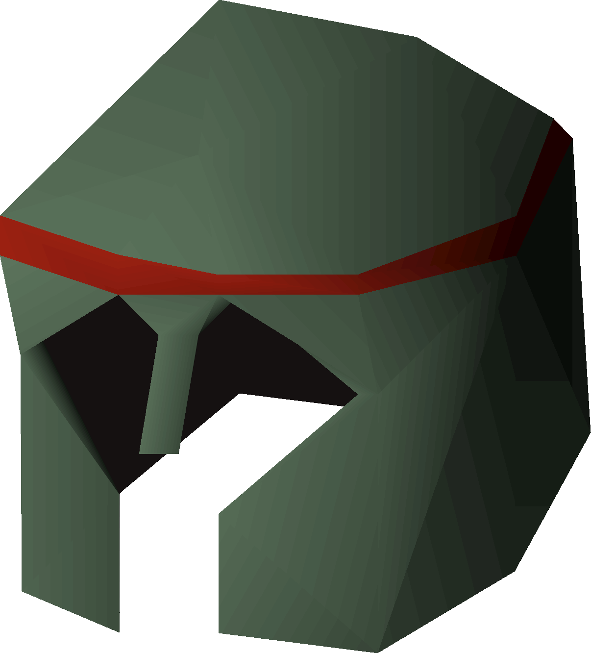 Adamant med helm