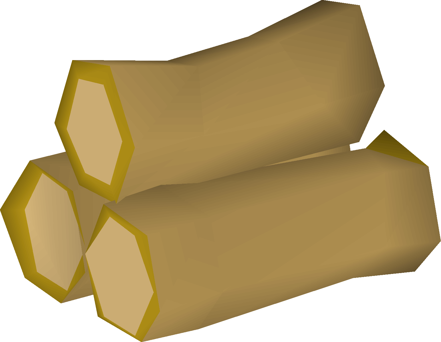 Arctic pine logs