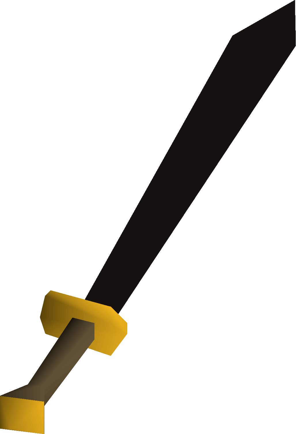 Black 2h sword