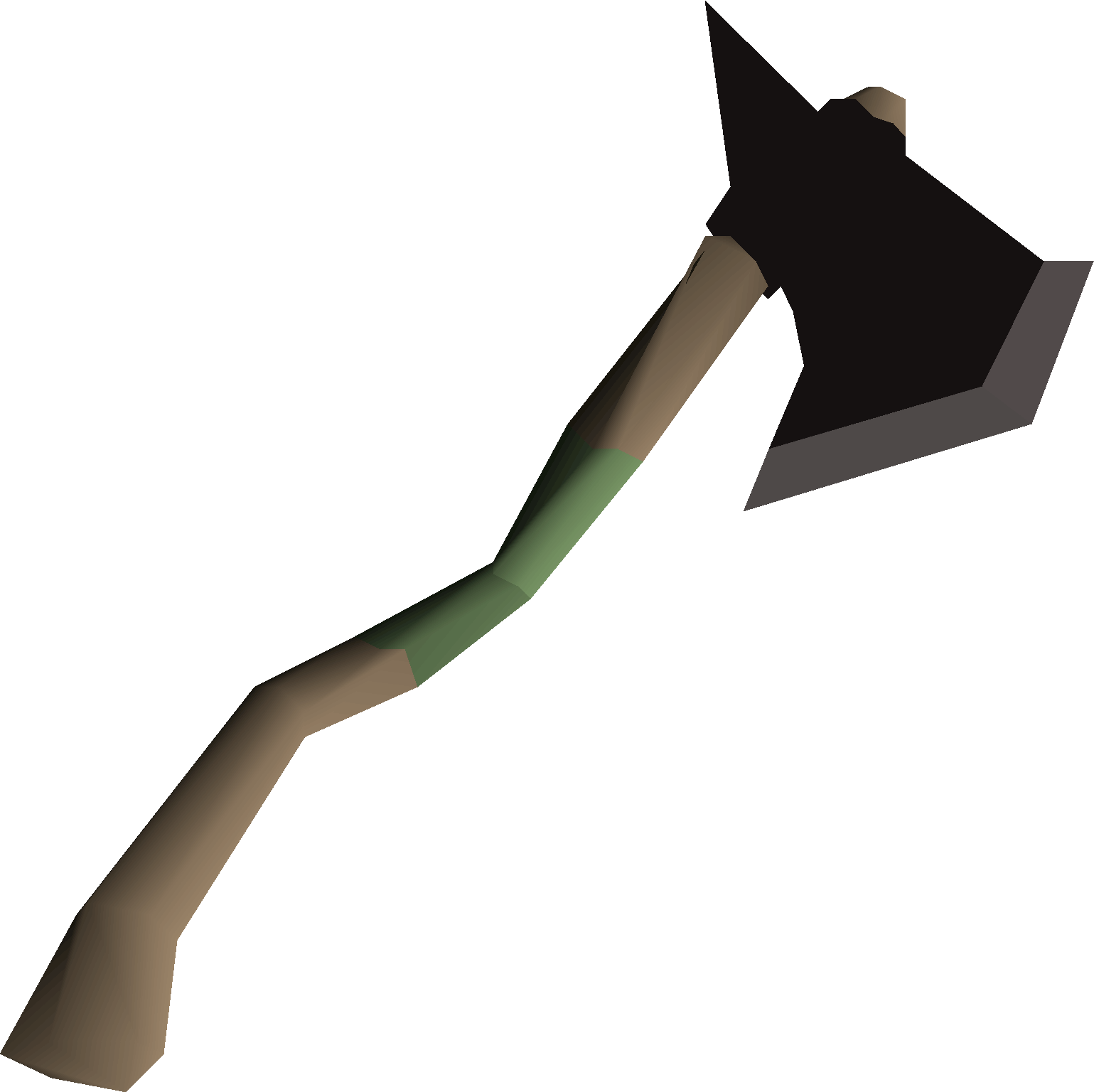 Black felling axe
