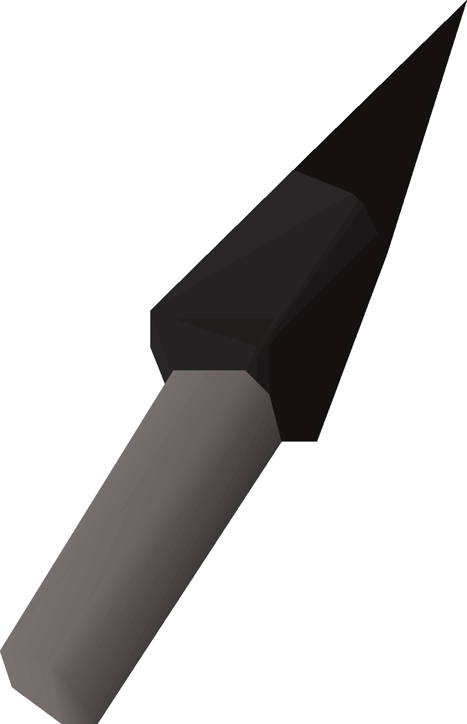 Black knife