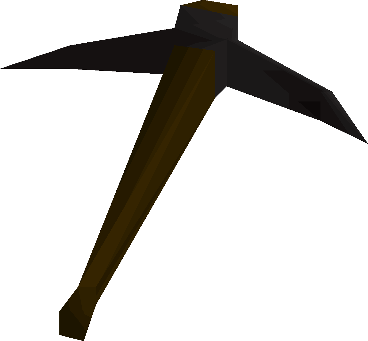 Black pickaxe
