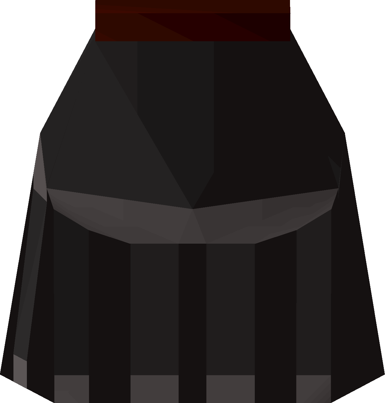 Black plateskirt (t)