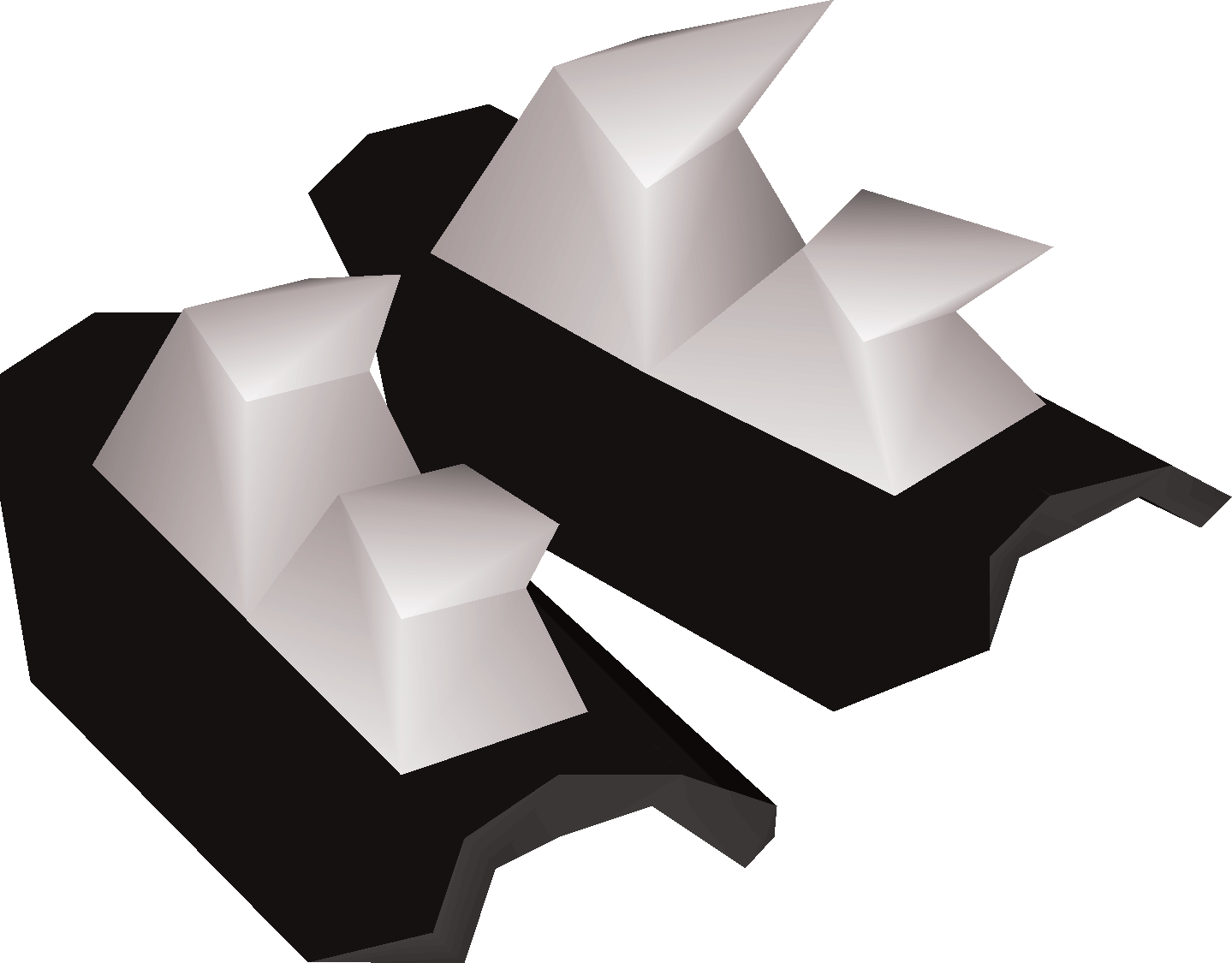 Black spiky vambraces