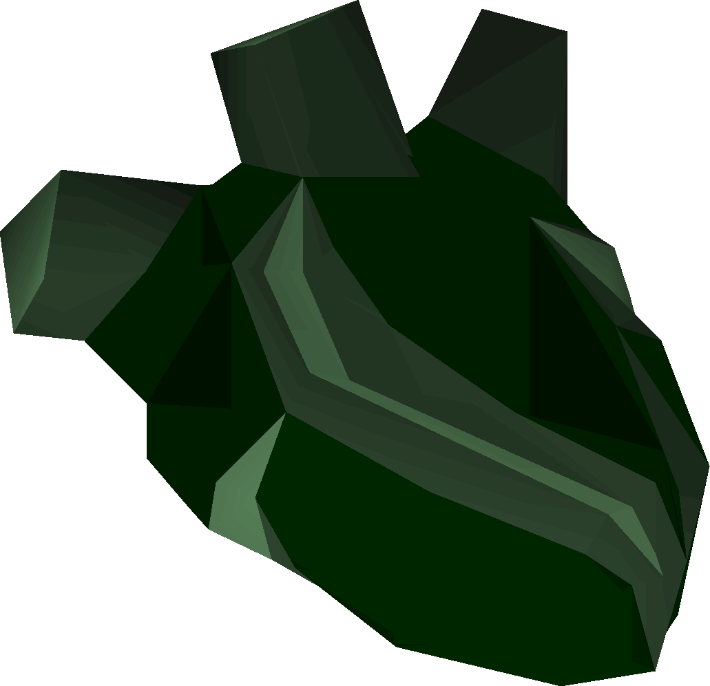 Black tourmaline core
