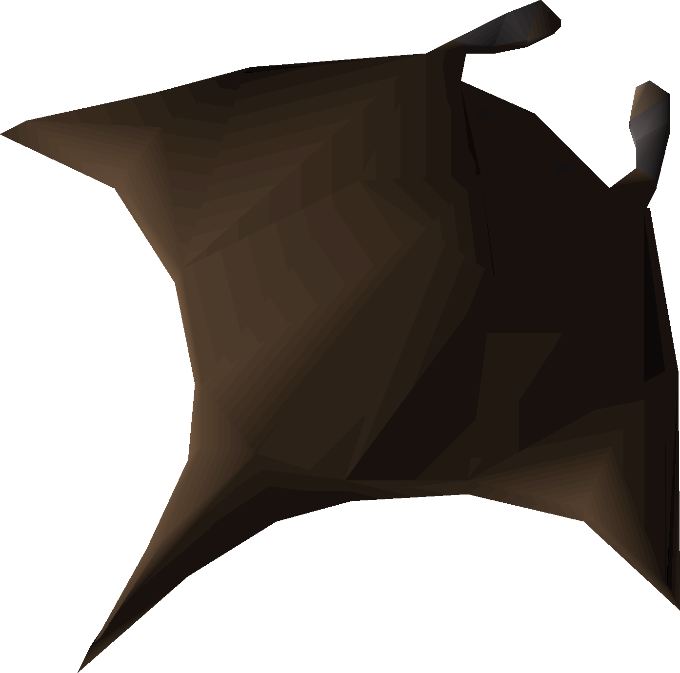 Blighted manta ray
