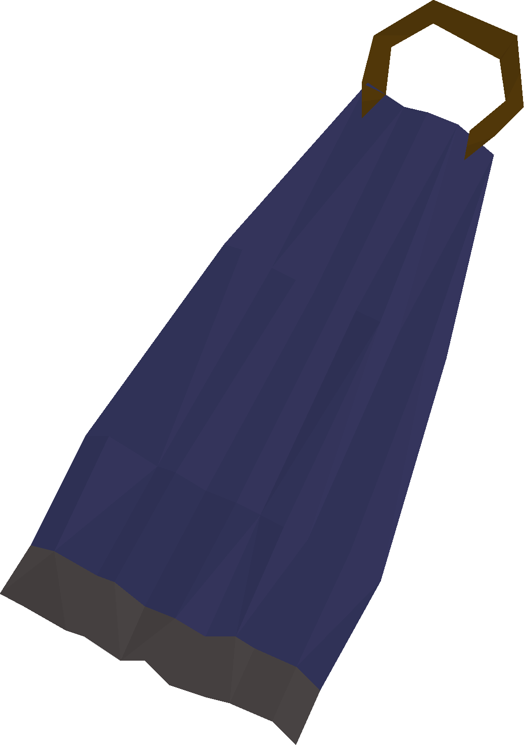 Blue cape