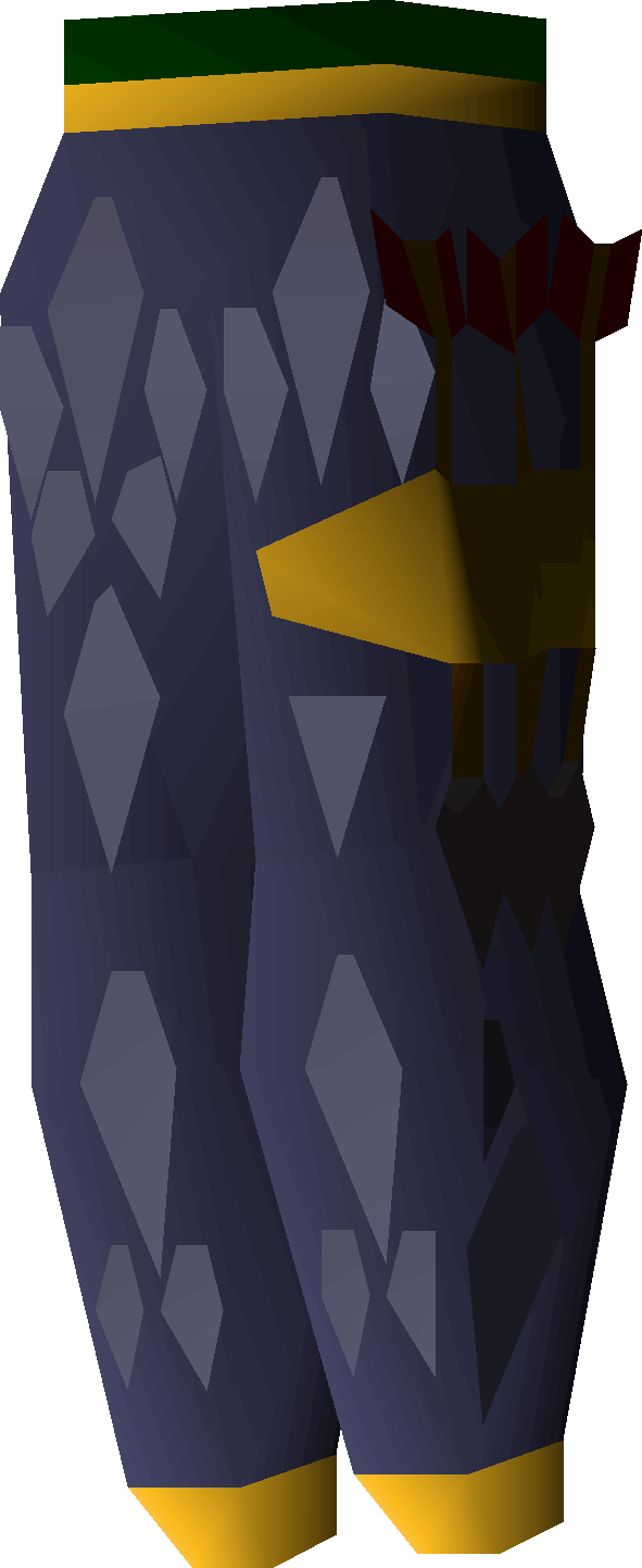Blue d'hide chaps (g)