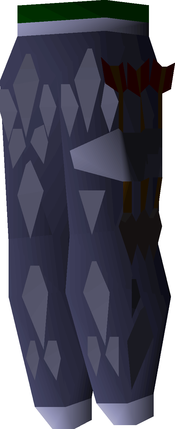 Blue d'hide chaps (t)