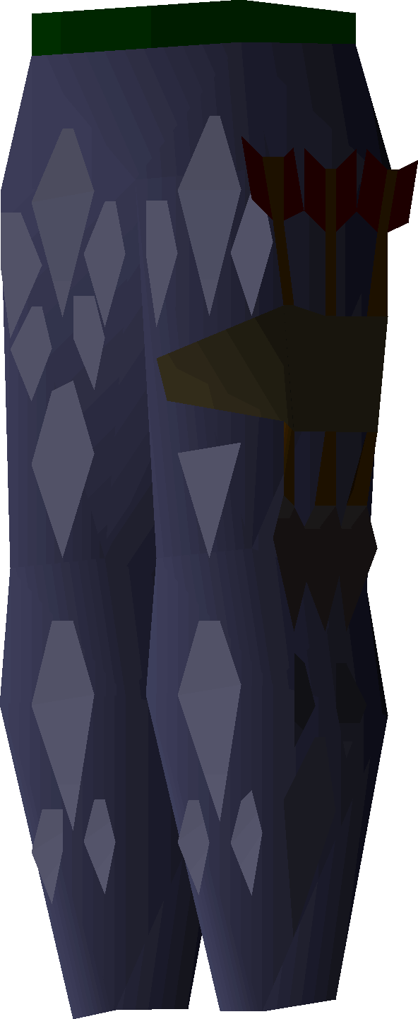 Blue d'hide chaps