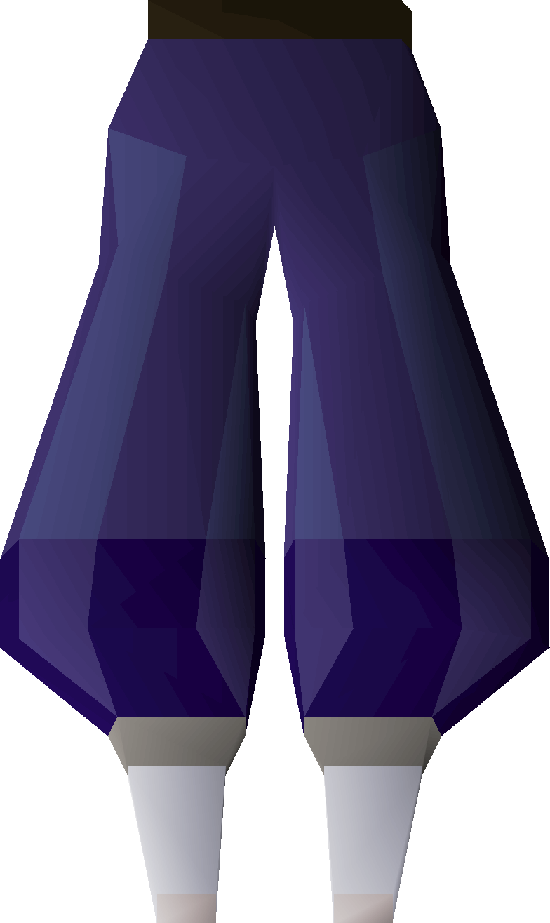 Blue elegant legs
