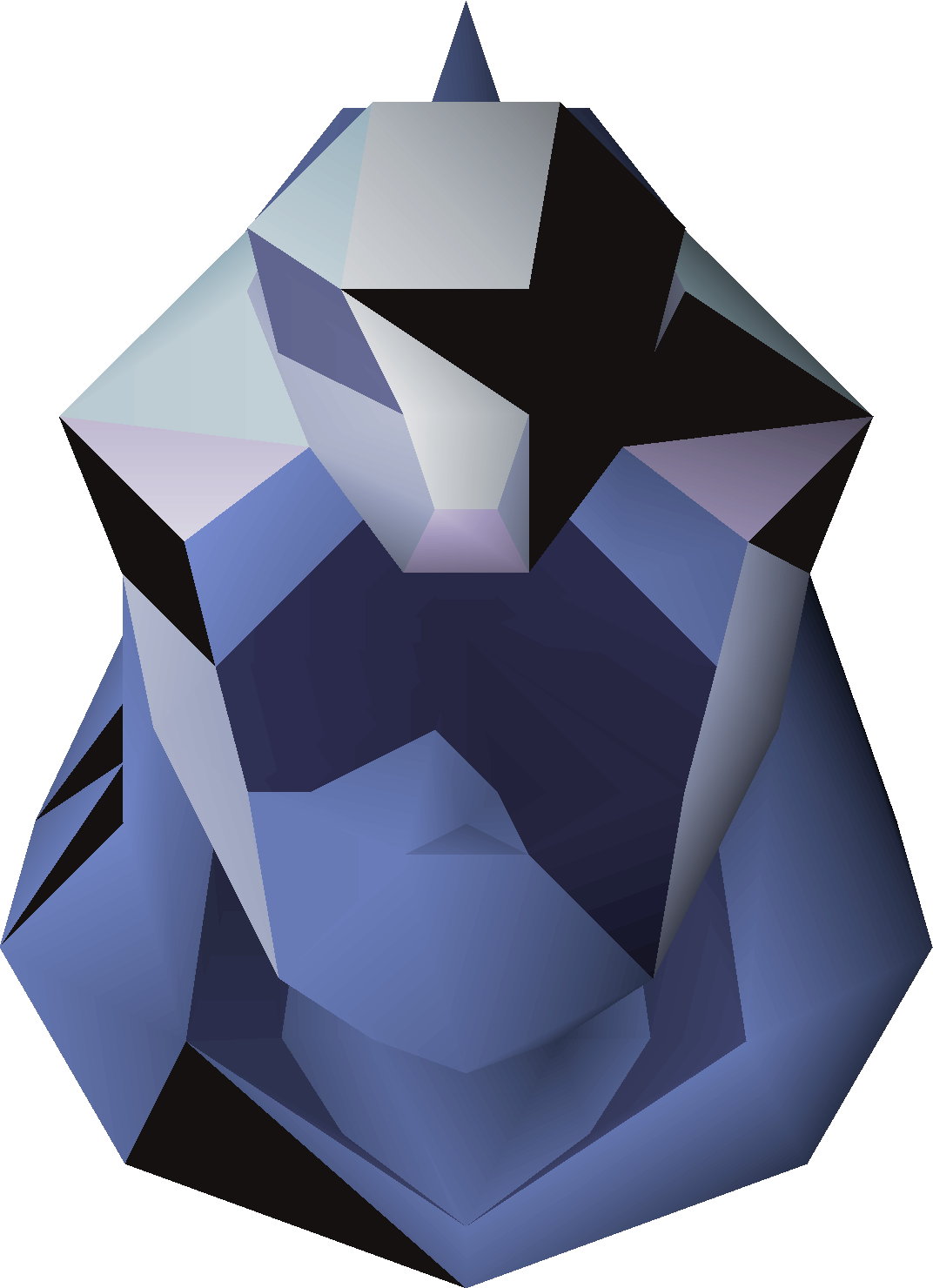 Blue moon helm (broken)