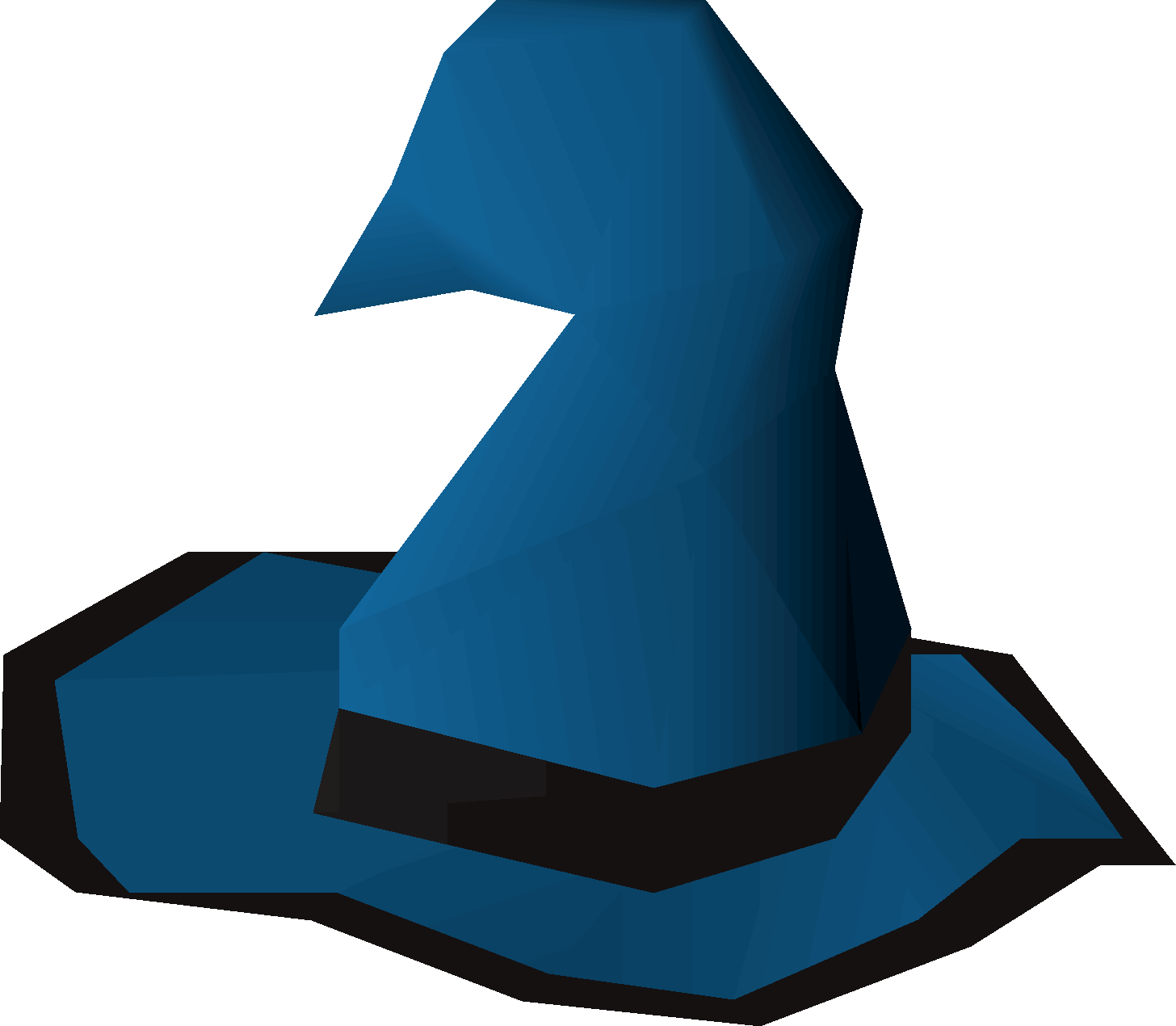 Blue wizard hat (t)