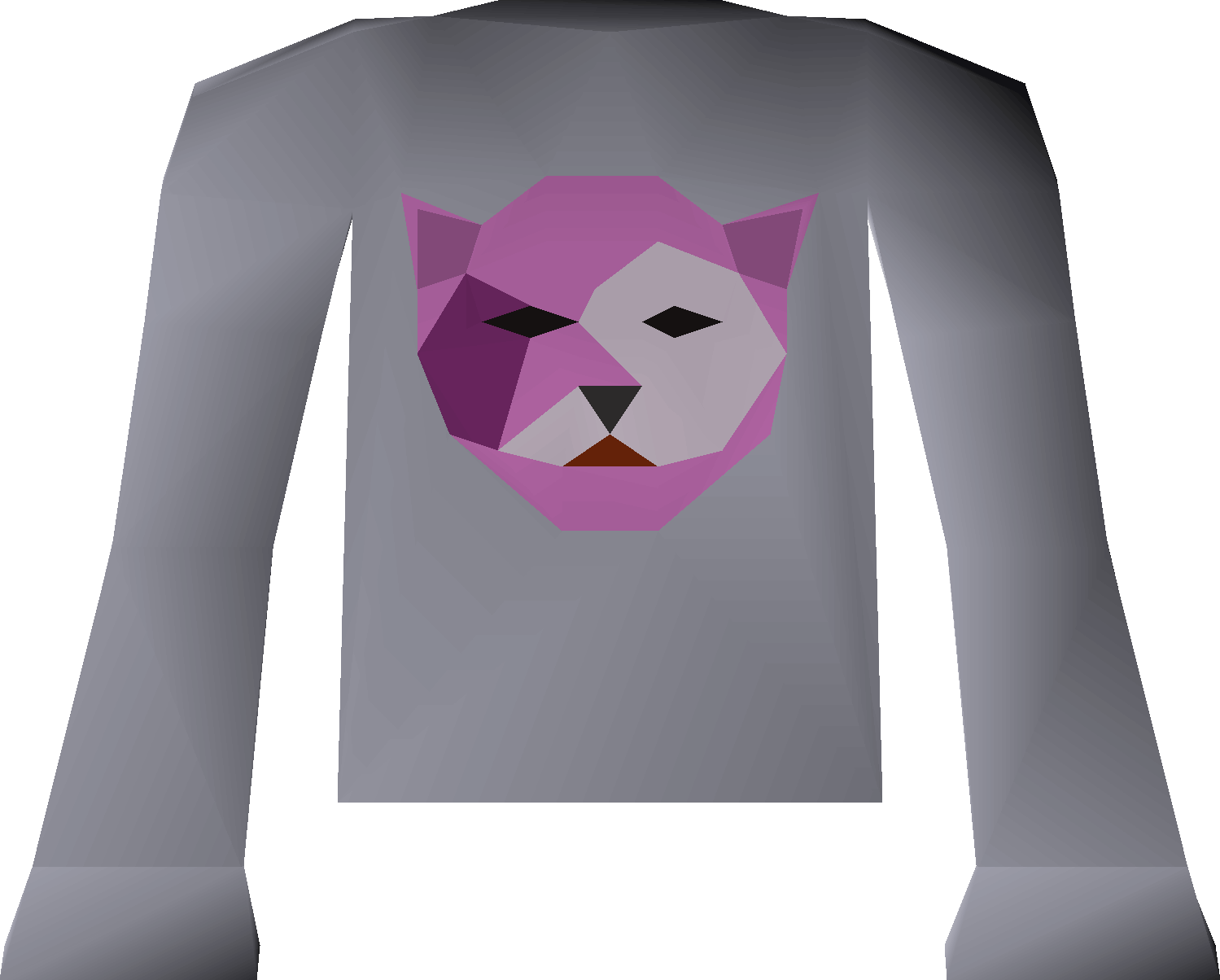 Bob's purple shirt
