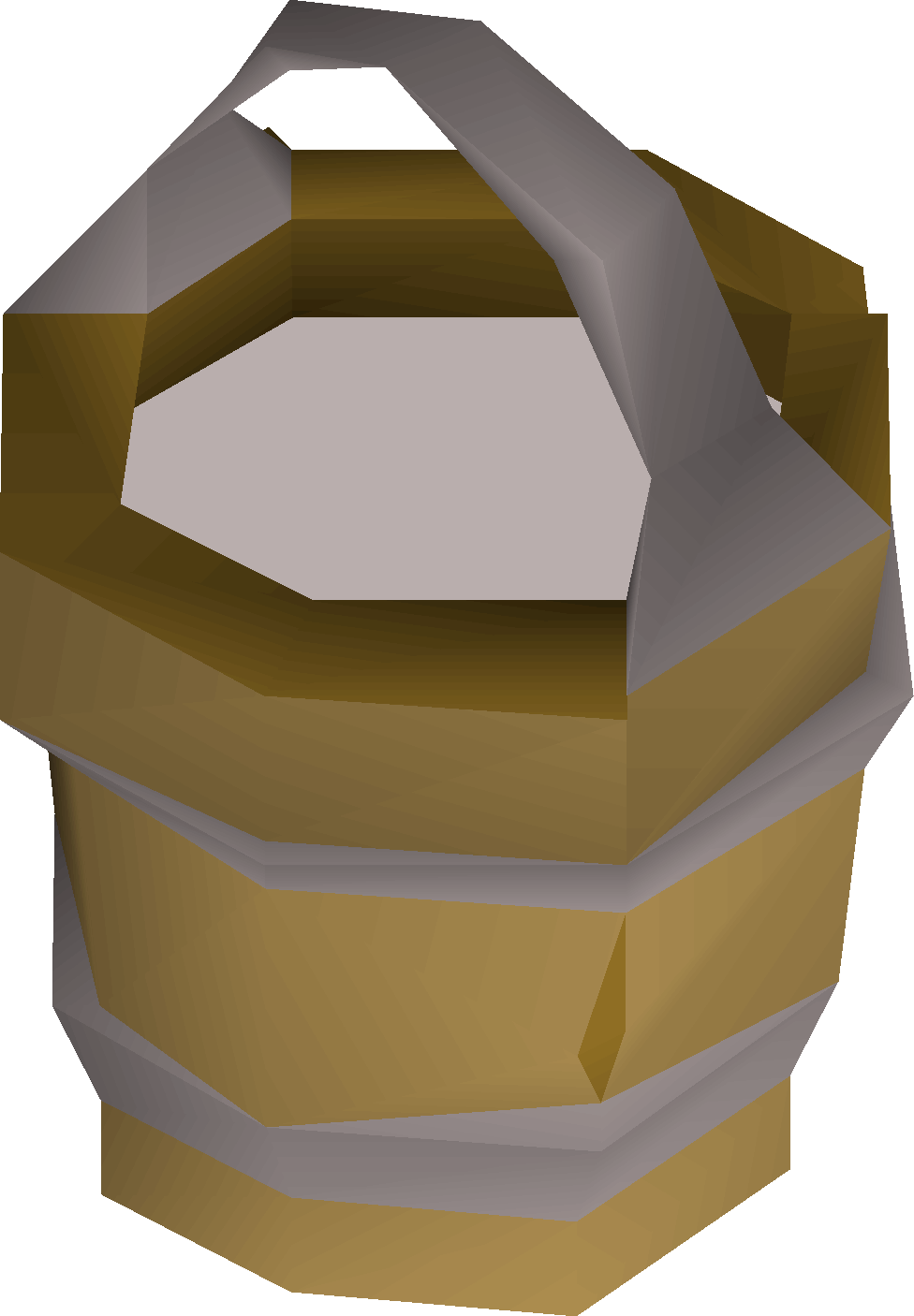Bucket of milk