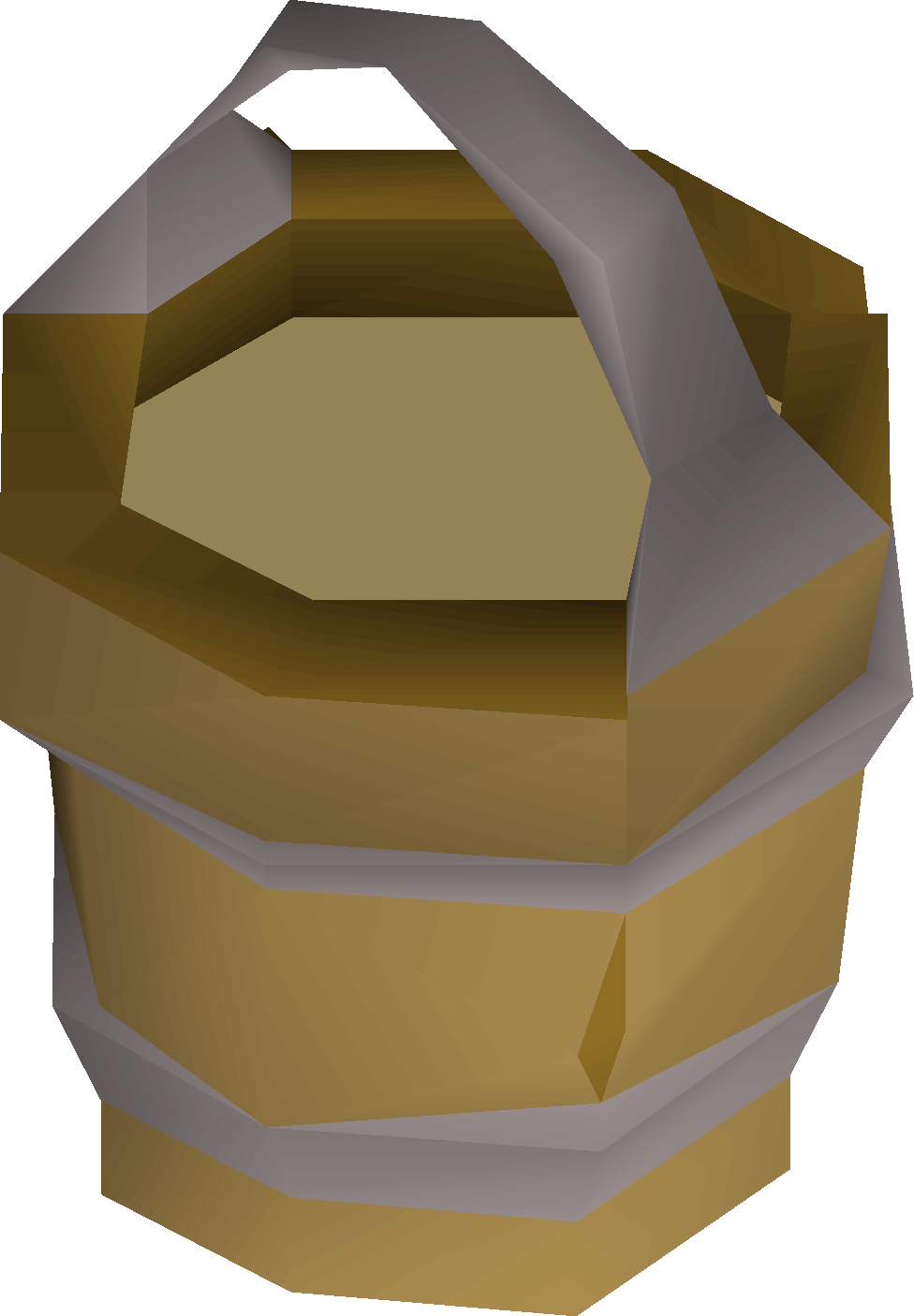 Bucket of sand
