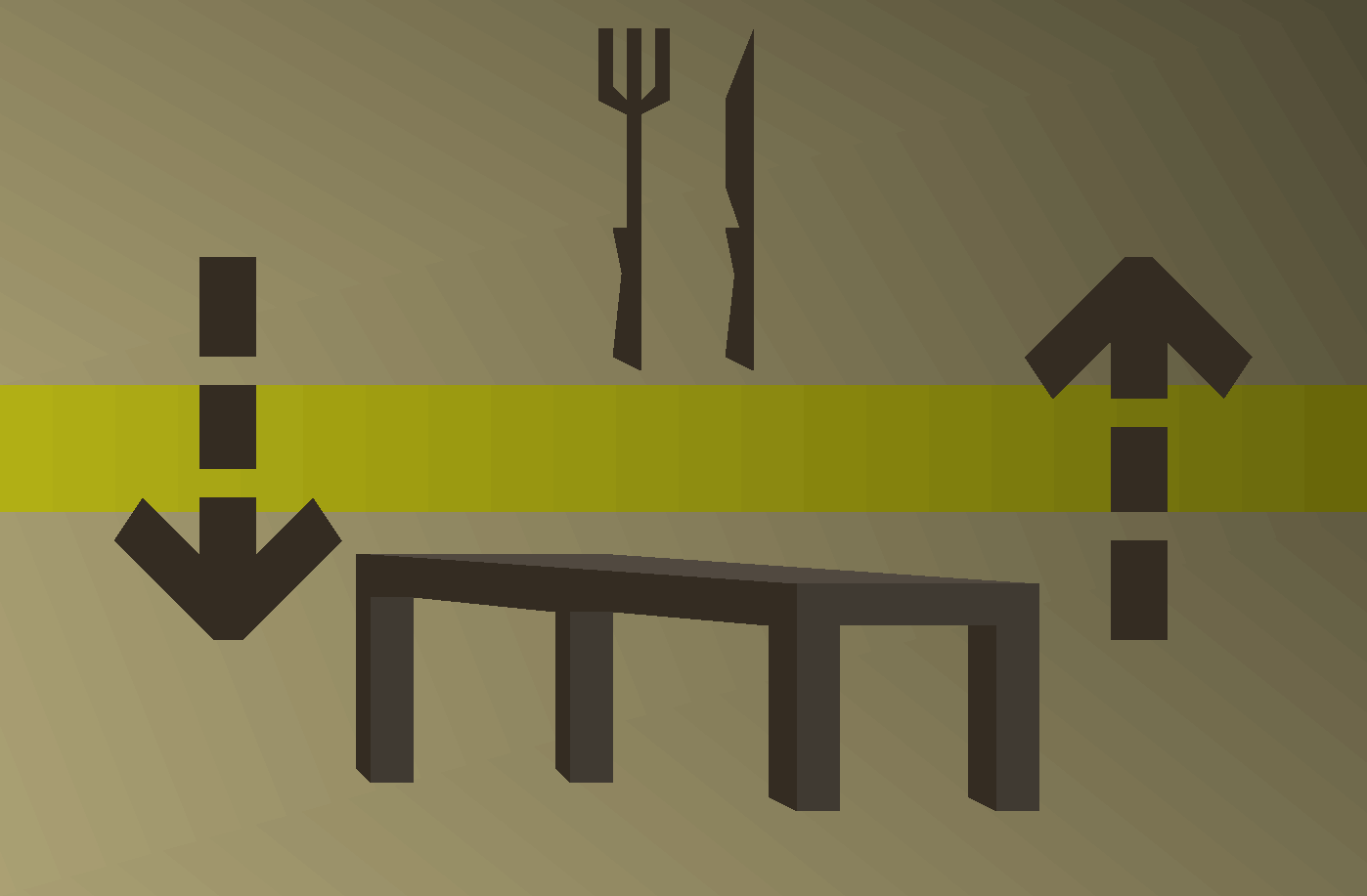 Carved oak table