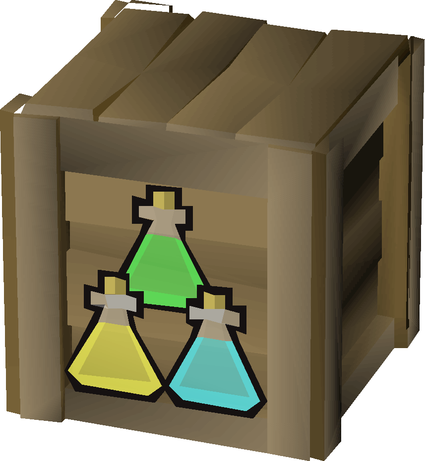 Combat potion set