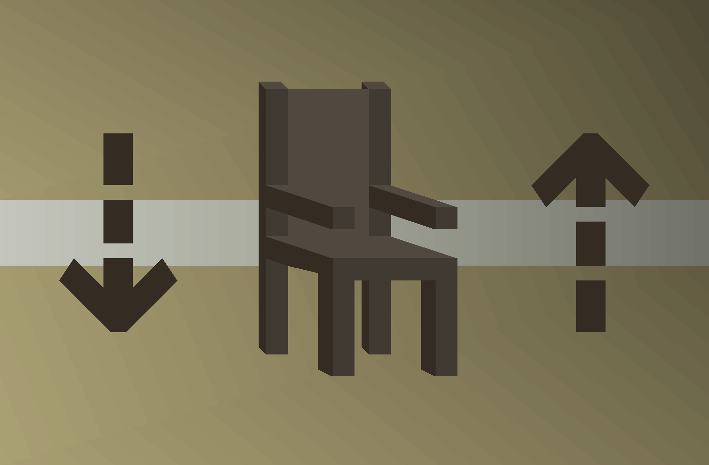 Crude chair