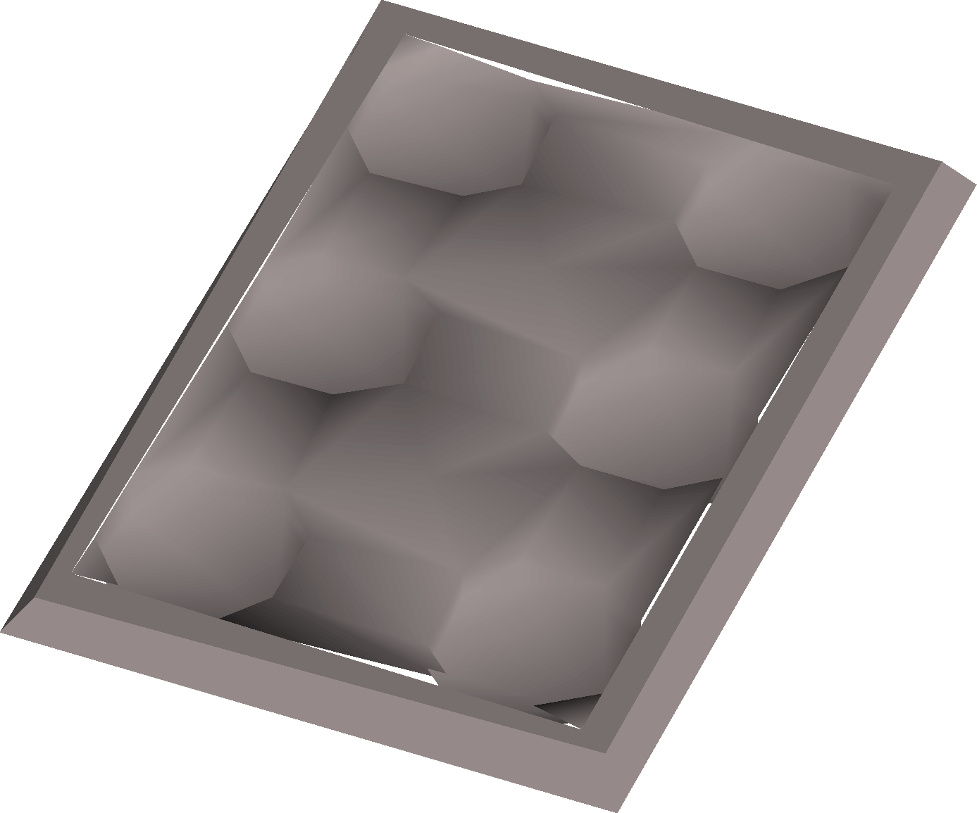 Crunchy tray