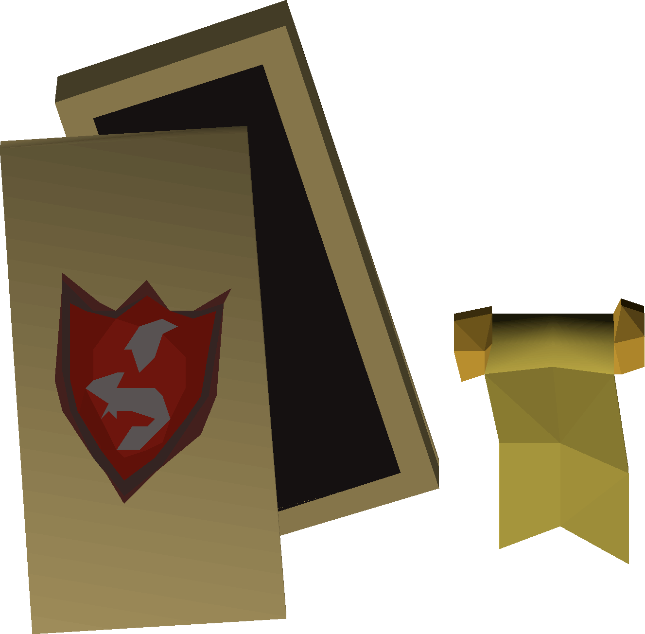 Dragon kiteshield ornament kit