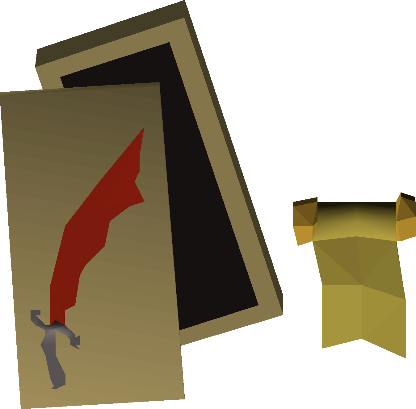 Dragon scimitar ornament kit