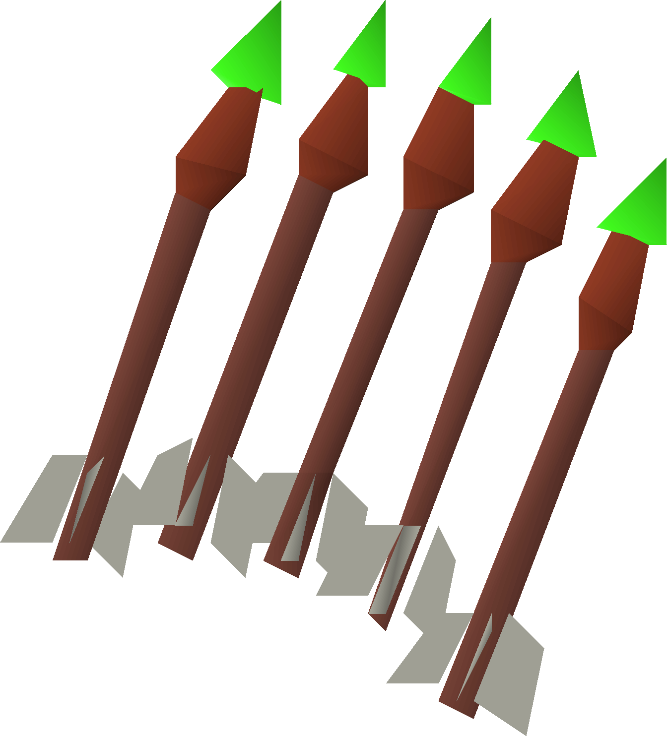 Emerald dragon bolts