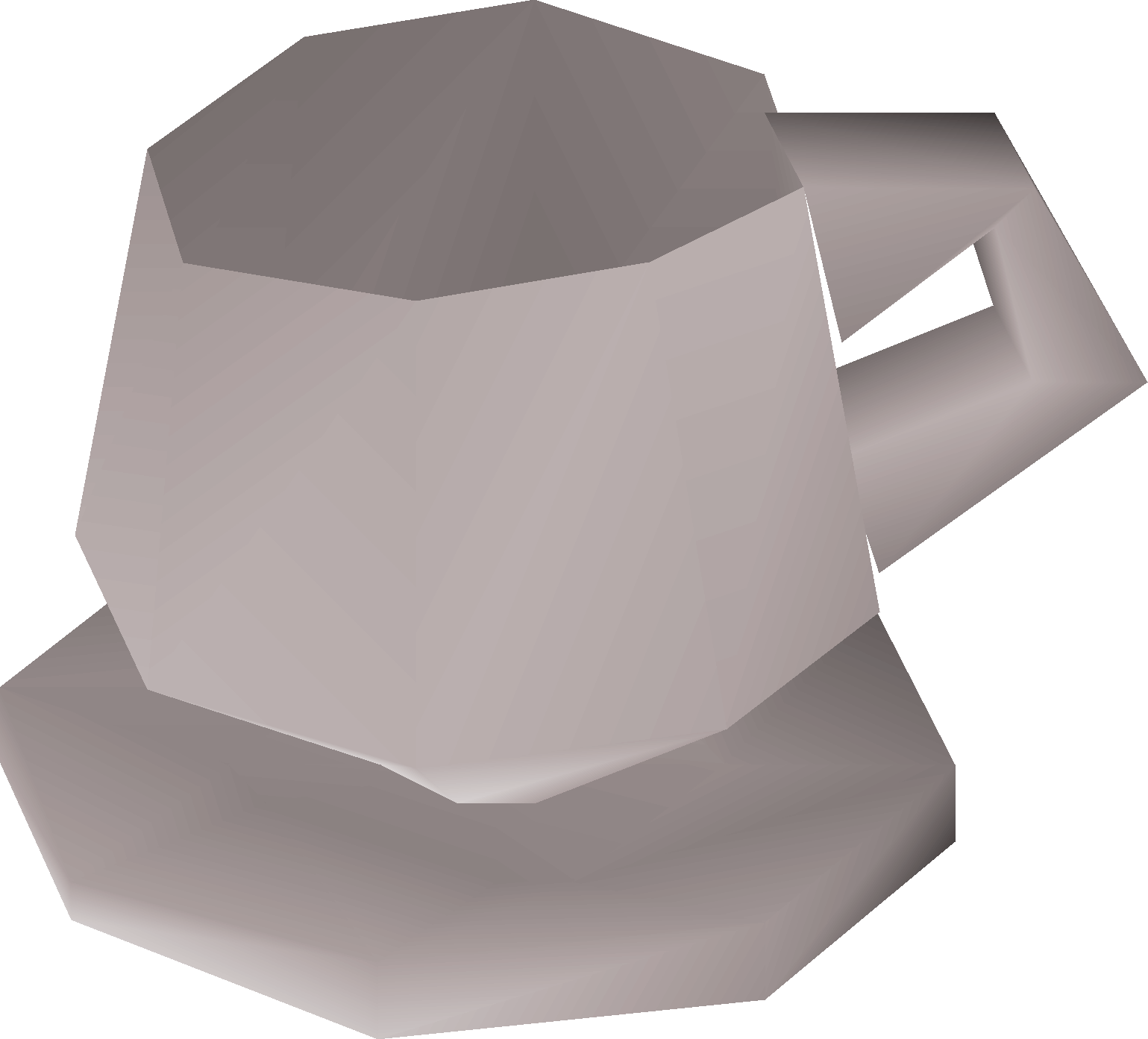 Empty cup