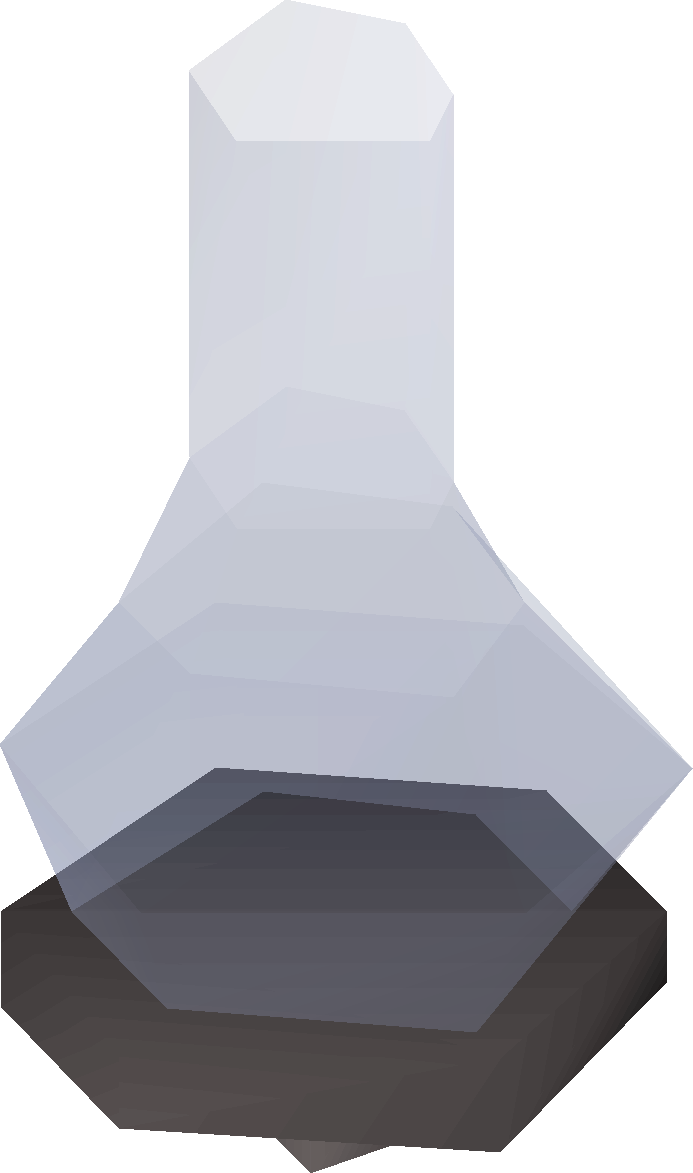 Empty oil lamp